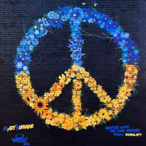 Peace Mural for Ukraine by Heesco